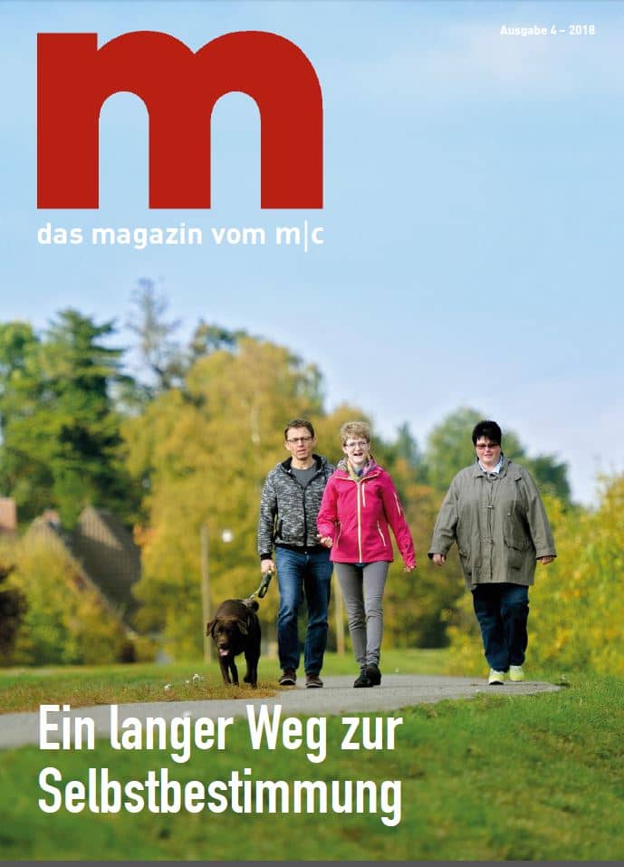 Magazin m, Ausgabe 4 aus 2016. Titel: Ein langer Weg zur Selbstbestimmung