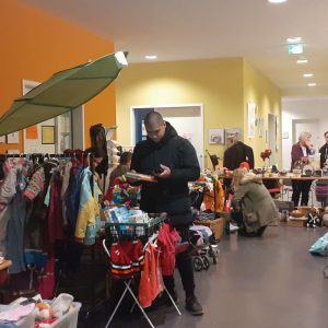 Ein Flohmarkt
