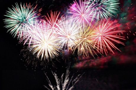 Ein Feuerwerk
