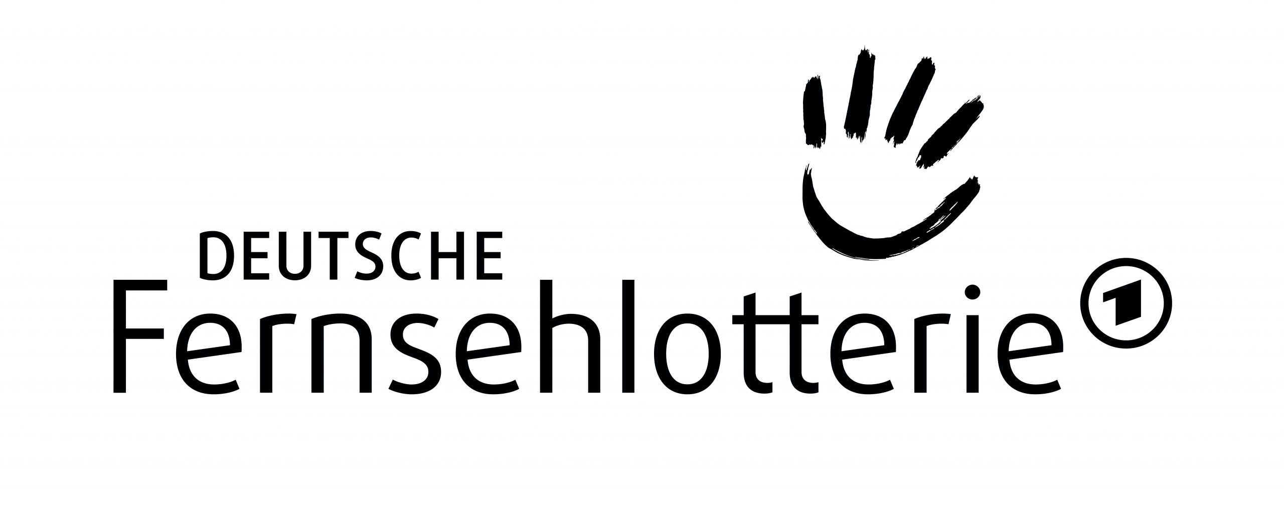 Grafik mit "Aufschrift Deutsche Fernsehlotterie"