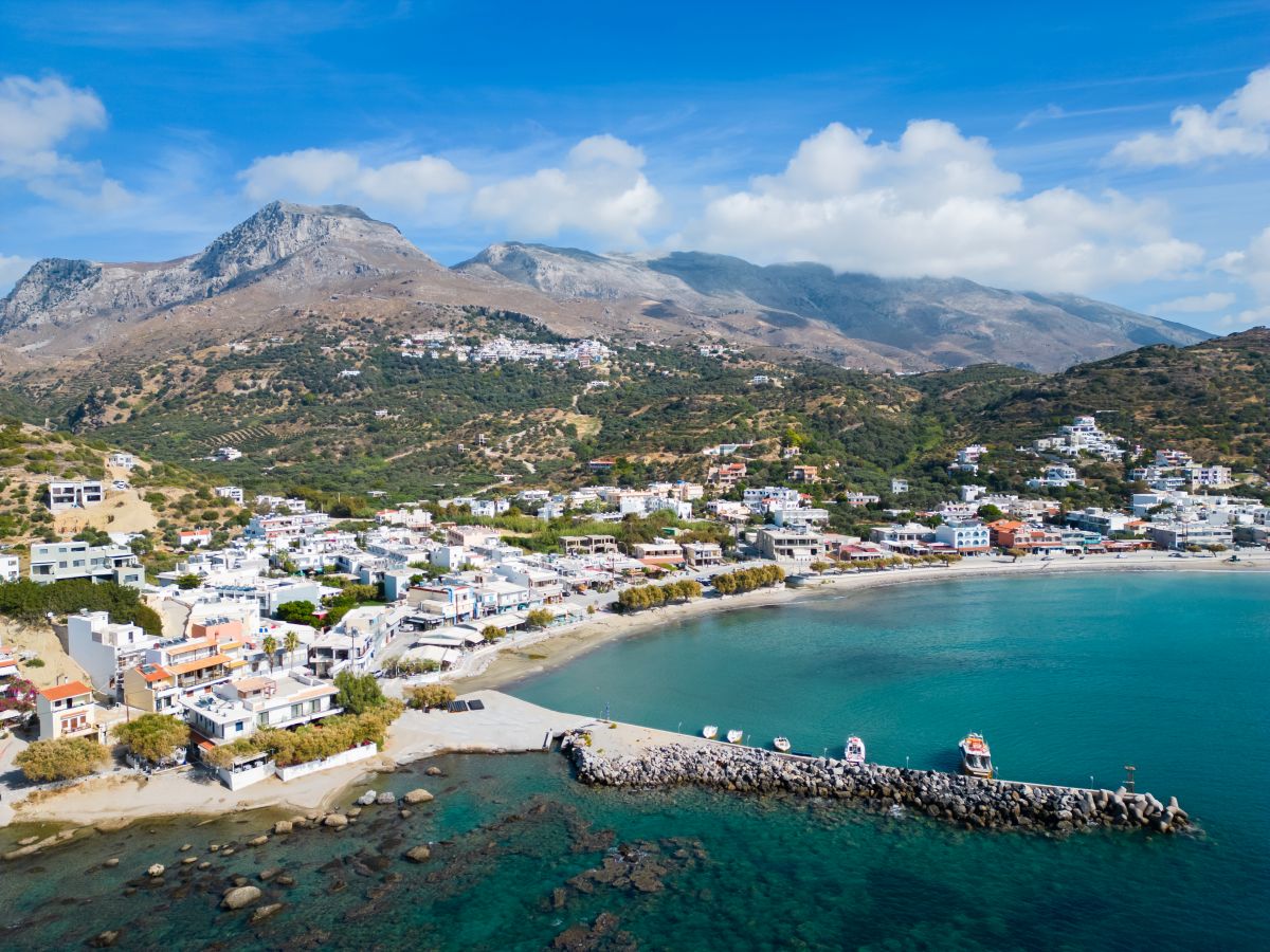 Plakias on the island of Crete in Greece, Europe